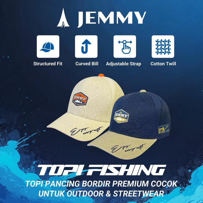 TOPI BASEBALL JEMMY CREAM ORANGE TM003