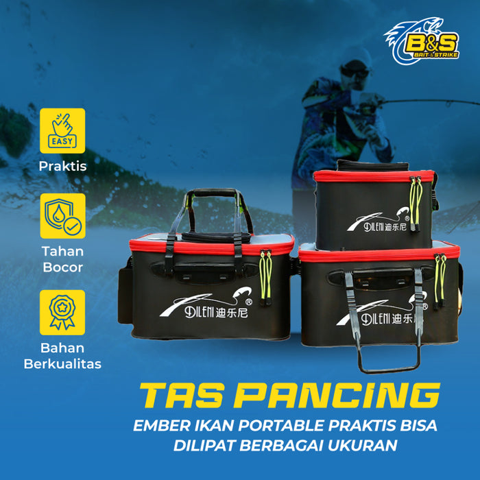 Ember Ikan Portable Fishing Bucket - TM058