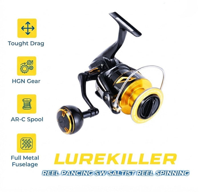 Reel Spinning Lurekiller SALTIST - RP001