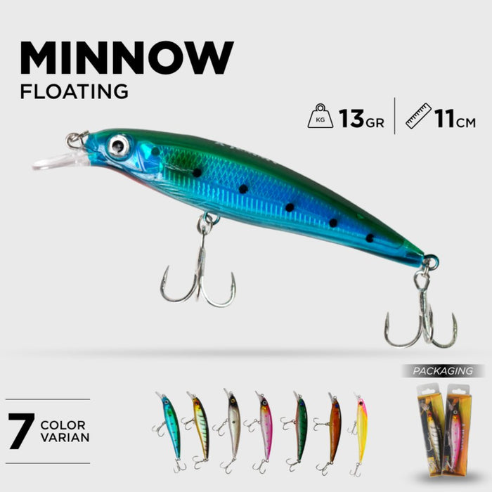 JEMMY Minnow Laser Skin 11cm 13g - MN231