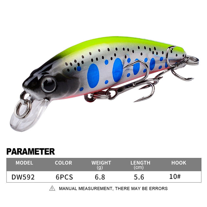 PROBEROS Minnow Action Stabil 6cm 6.8g - MN085
