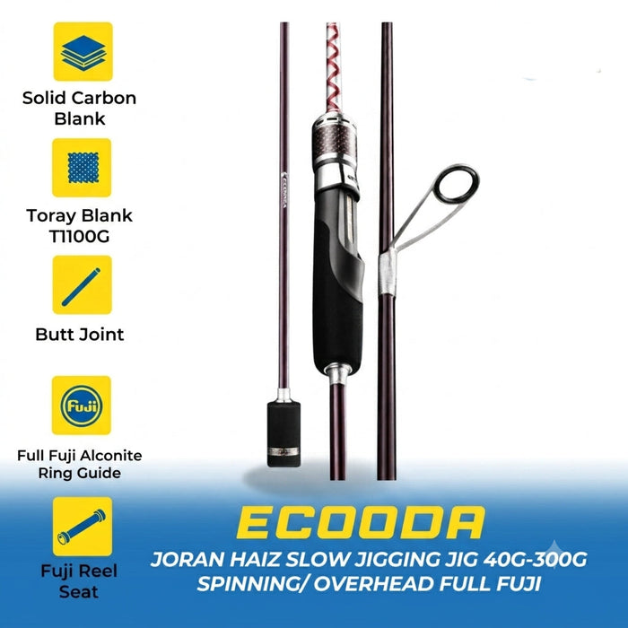 Ecooda Haiz Slow Jigging Rod - JP148
