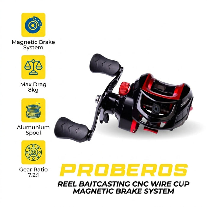Reel Baitcasting Proberos CNC WIRE CUP - RP102