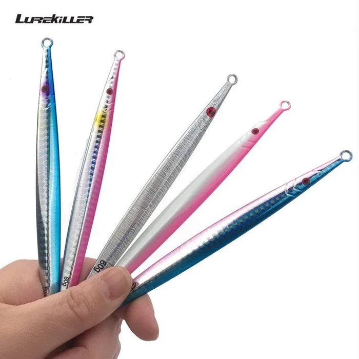 Lure Killer Umpan Pancing MetalJig Jigging Tenggelam Luminous 60G-350G MJ029