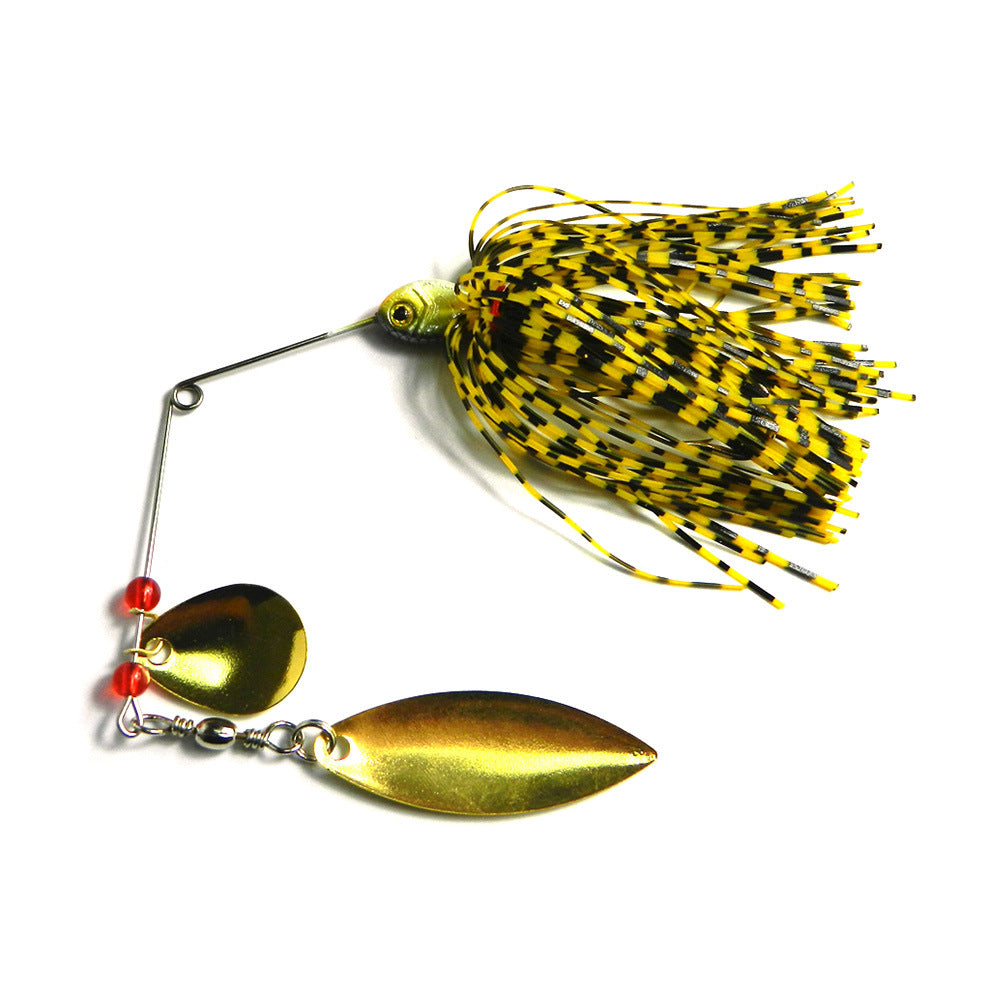 Fishing Lure SB006 Wobbler Spinners Spoon Bait Tackle All Artificial Metal Sequins Spinnerbait MJ168
