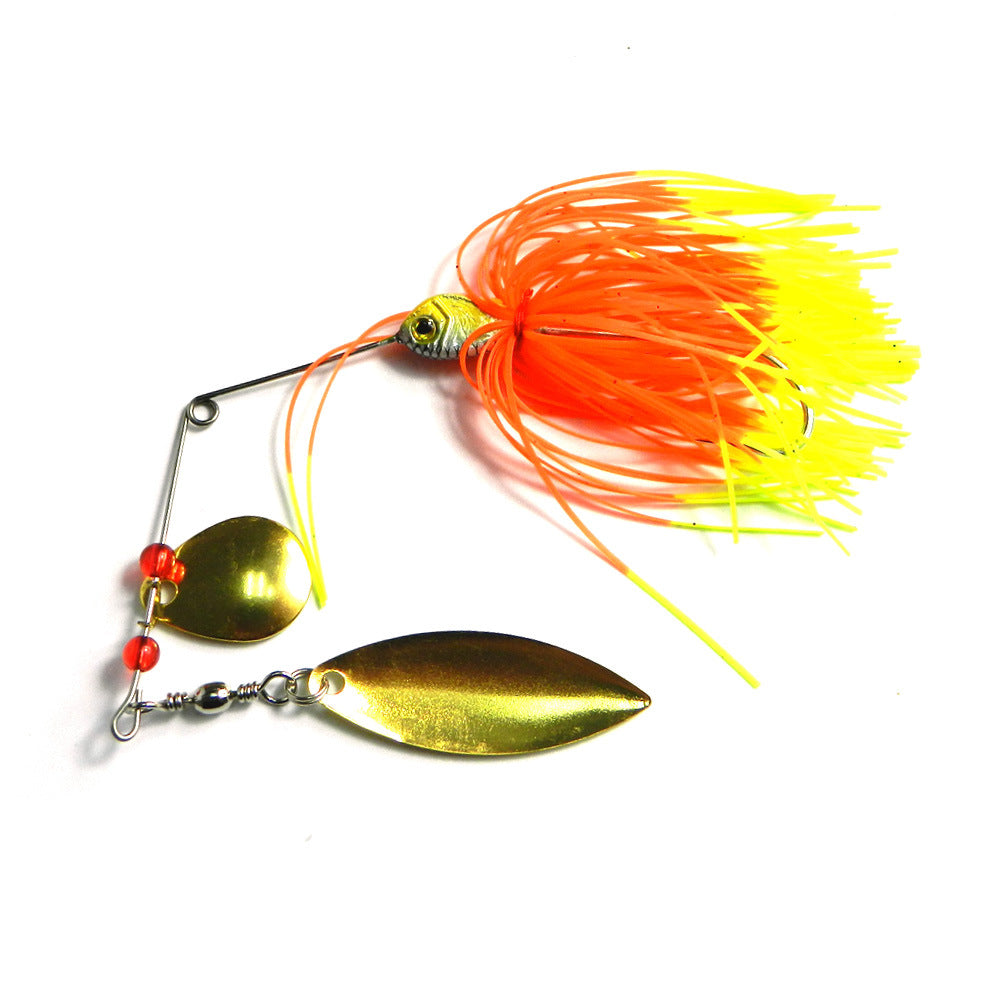 Fishing Lure SB006 Wobbler Spinners Spoon Bait Tackle All Artificial Metal Sequins Spinnerbait MJ168