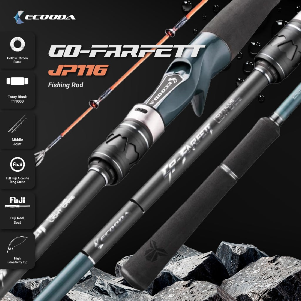 ECOODA EOLB SP-FARFETT Drop Fishing Rod - JP116