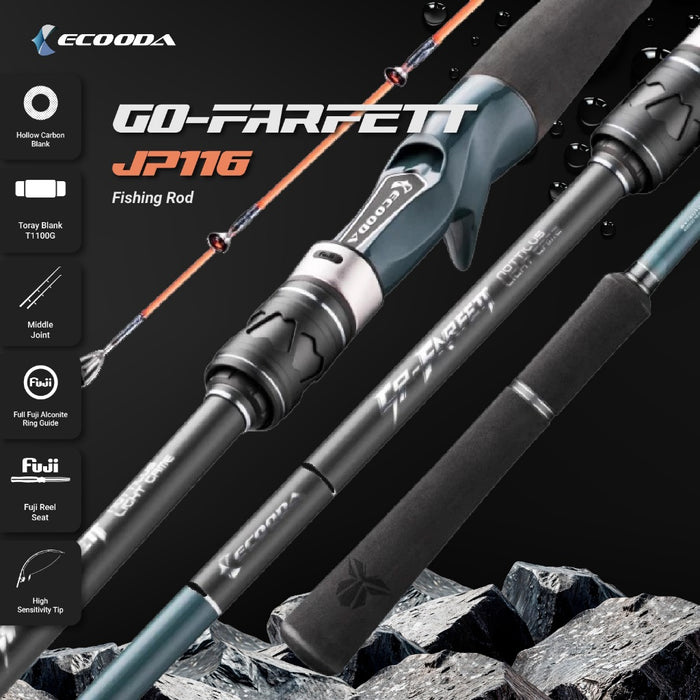 ECOODA EOLB SP-FARFETT Drop Fishing Rod - JP116