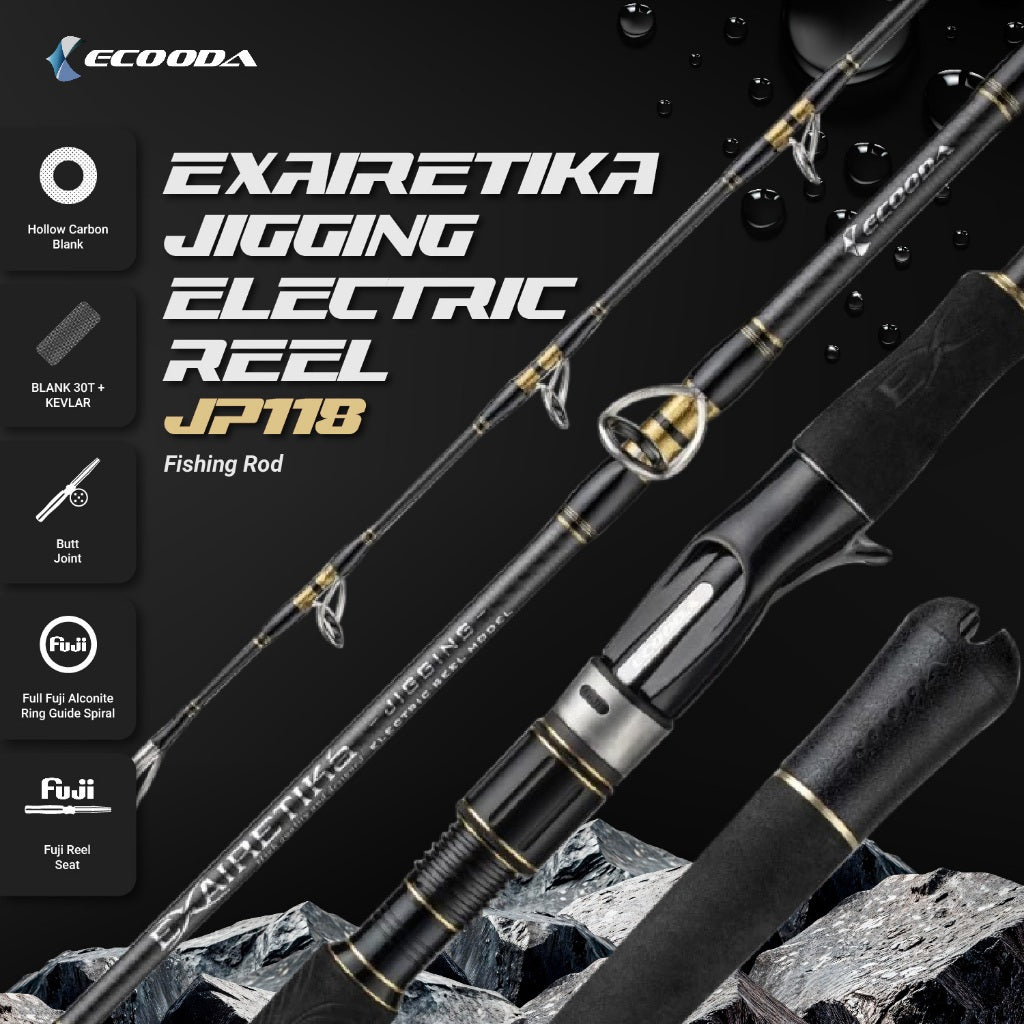 ECOODA Electric Jigging Rod EEJDM / EETJ / EETSJ - JP118
