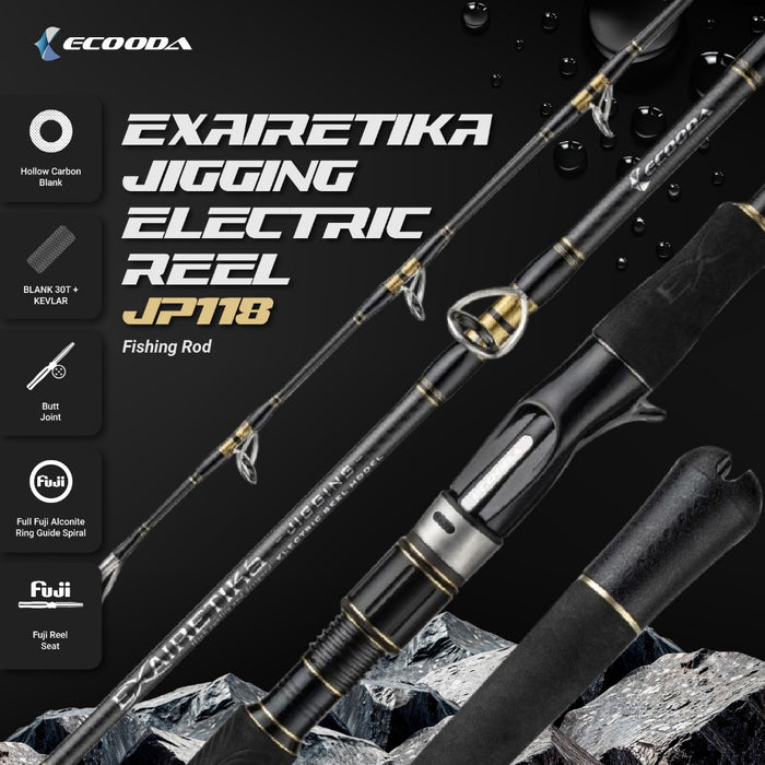 ECOODA Electric Jigging Rod EEJDM / EETJ / EETSJ - JP118