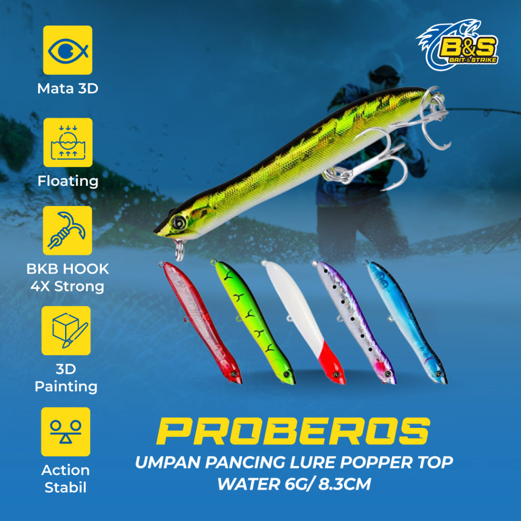 PROBEROS Popper DW458 6g/8.3cm - LP136