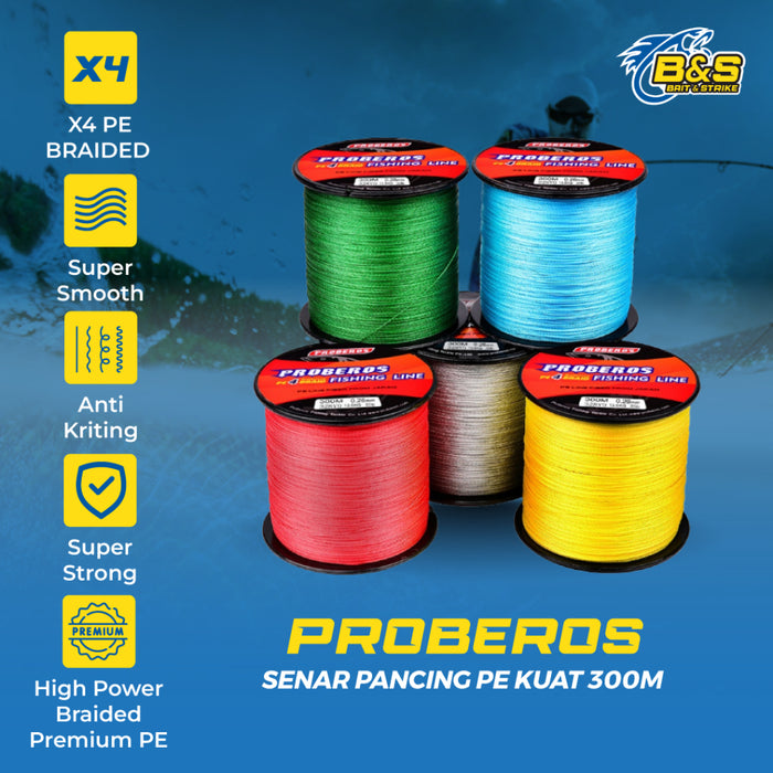 PROBEROS Senar PE 300M 6LB–100LB - SP005