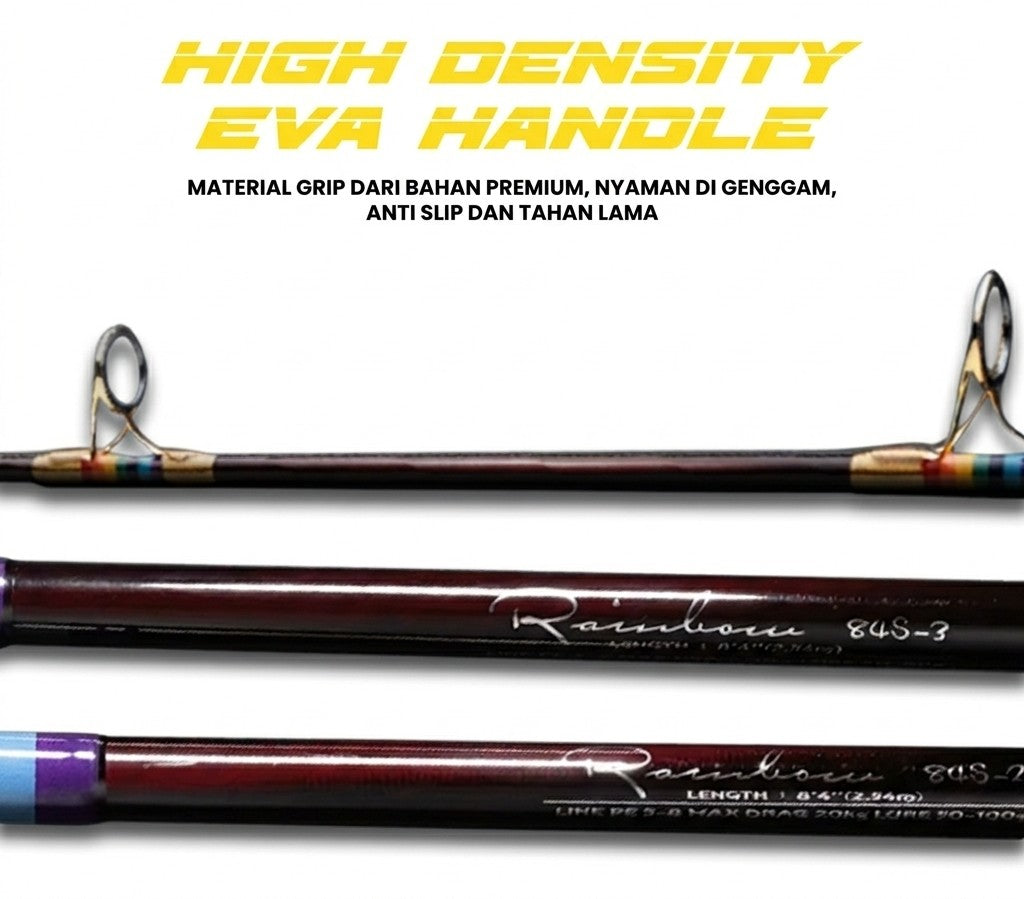 GT Fisher Rainbow Rod Popping - JP139