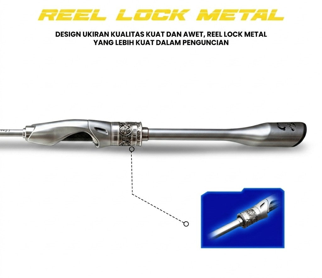 Lemoren Silver Snuke Rod - JP045