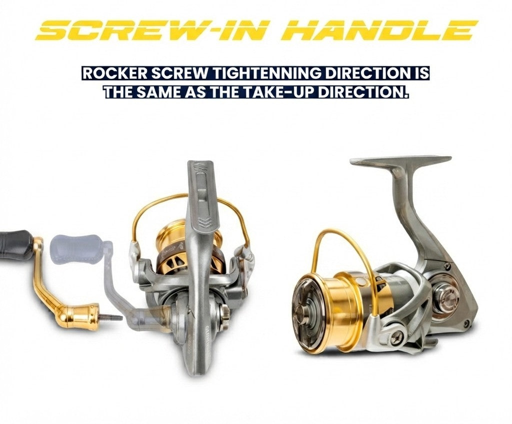 Reel Spinning Guangwei GW Power Handle - RP021