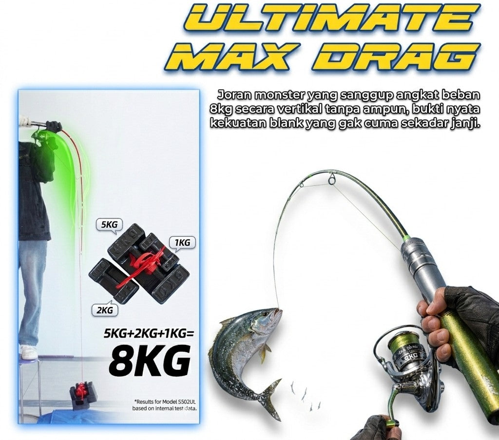 Joran Stream Rod Fishingfans - JP027