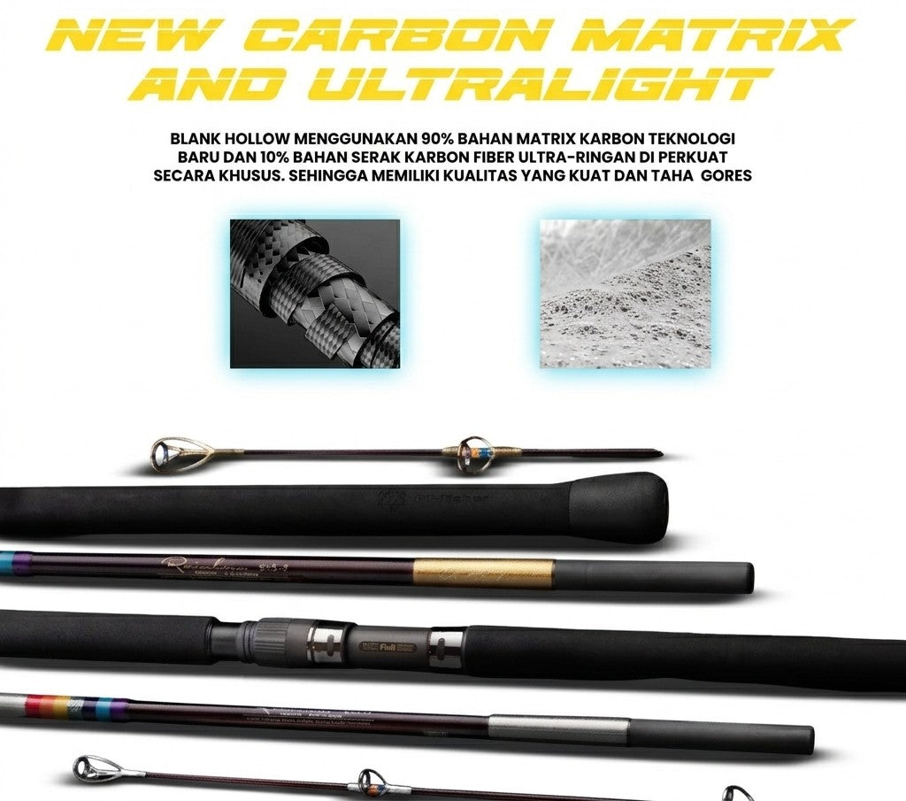 GT Fisher Rainbow Rod Popping - JP139