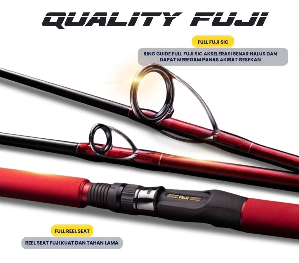 GT Fisher Red Light General Rod - JP144
