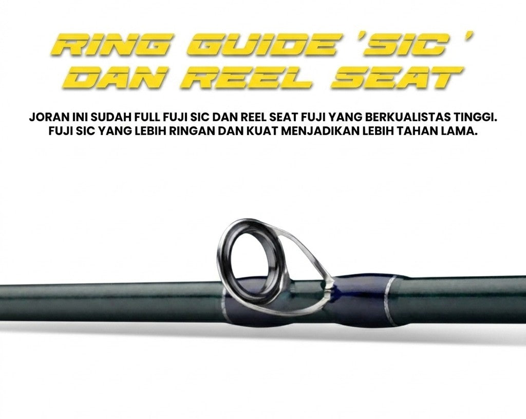 Ecooda Solid Light Jigging Rod - JP127