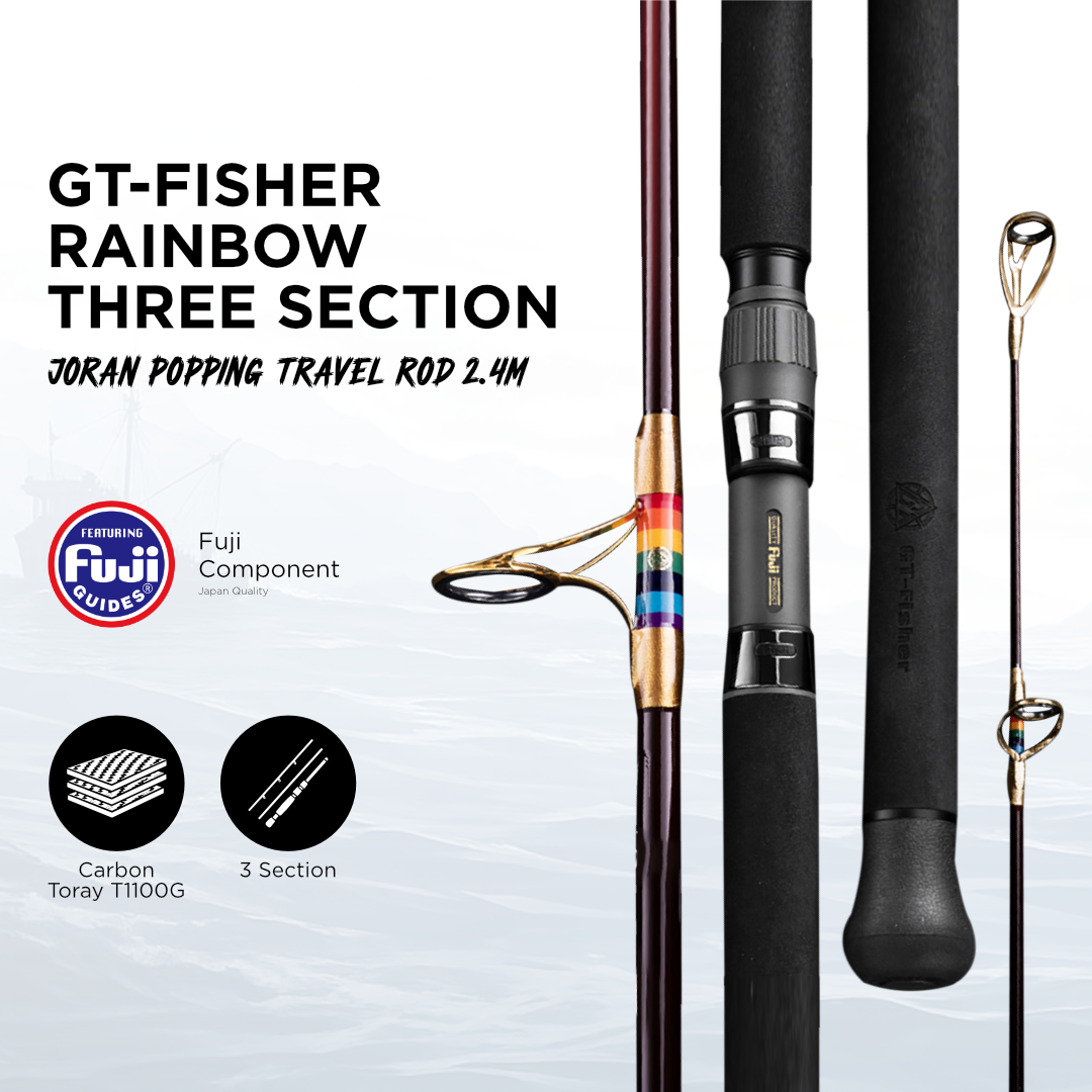 GT Fisher Rainbow Three Section JP137