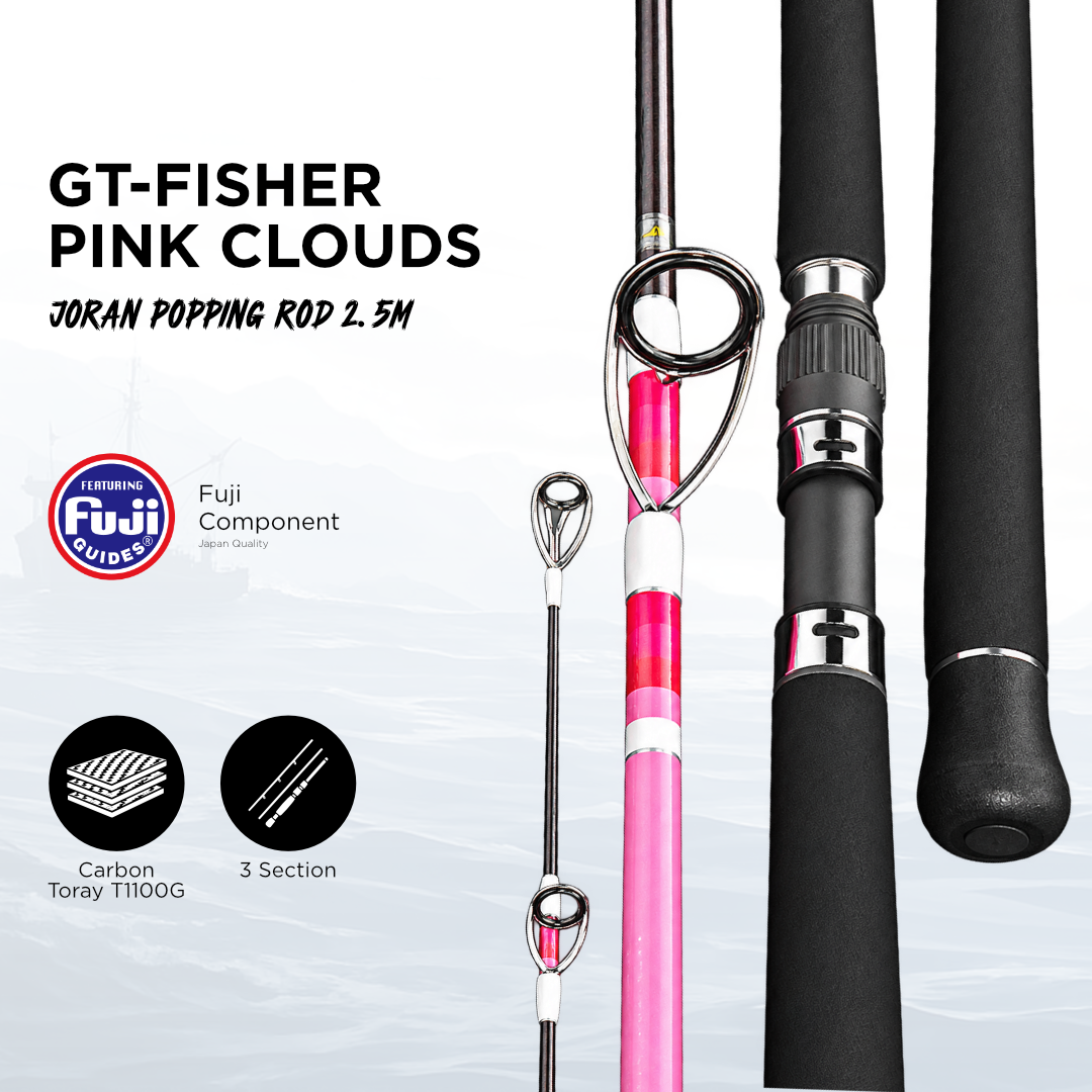 GT Fisher Pink Clouds JP140