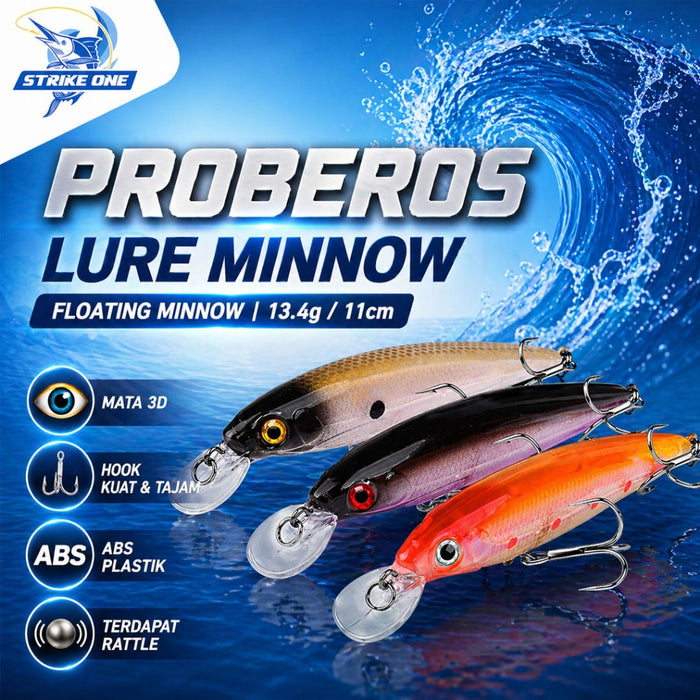 PROBEROS Lure Minnow Topmouth Culter DW1199 11cm 13.4g - MN061