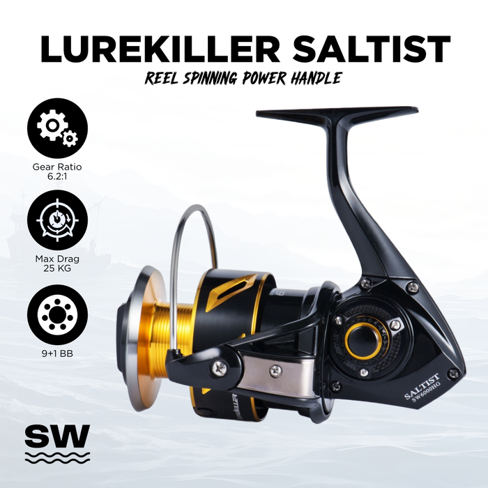 Reel Spinning Lurekiller SALTIST - RP001