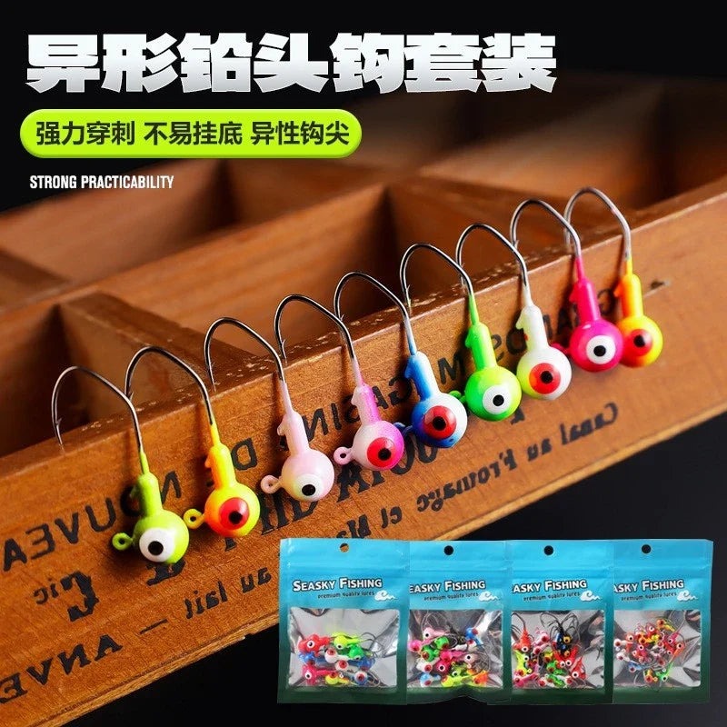 jig head warna random 1.75g/3,5g/5g isi 10pcs / 15pcs / 20pcs KUP018