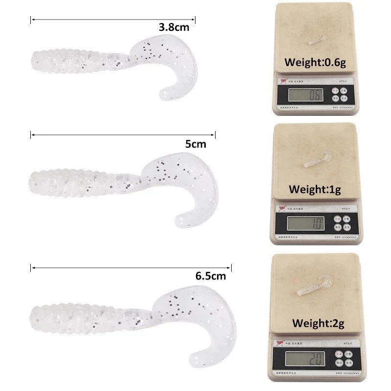 Paket softlure 40pcs + jig head_SET_JIGHEAD