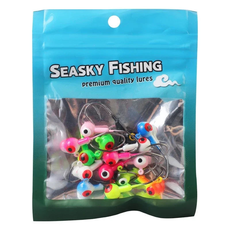 jig head warna random 1.75g/3,5g/5g isi 10pcs / 15pcs / 20pcs KUP018
