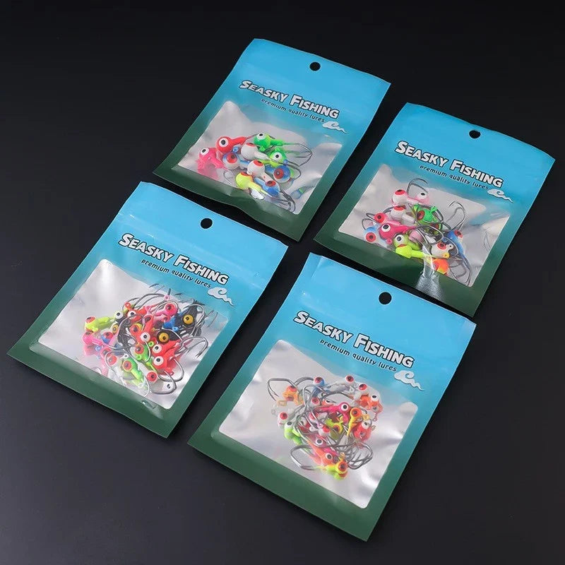 jig head warna random 1.75g/3,5g/5g isi 10pcs / 15pcs / 20pcs KUP018