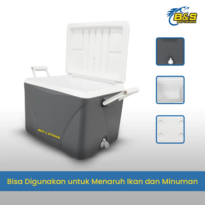 COOLER BOX 8L/10L/22L/44L/50L/75L/120L KOTAK PENDINGIN PORTABLE OUTDOOR / FISHING