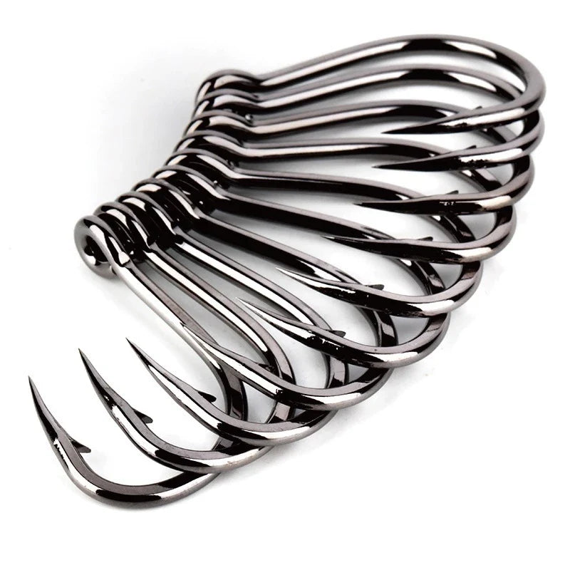 Mata kail Pancing Mustad Hoodlum 4X 10827NP-BLN KAIL kuat tajam tahan korosi KUP009