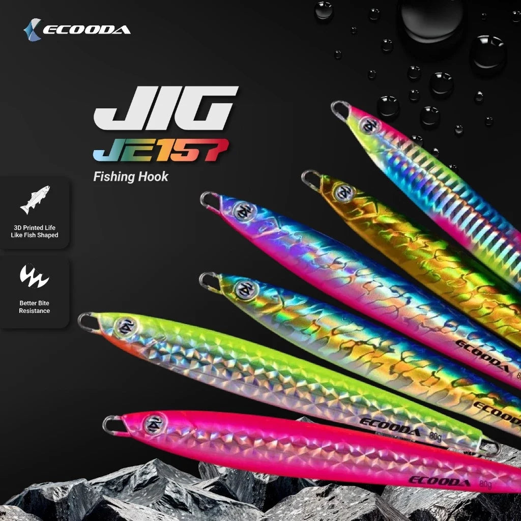 ECOODA Chase king metal jig BODY PRINTING JE157