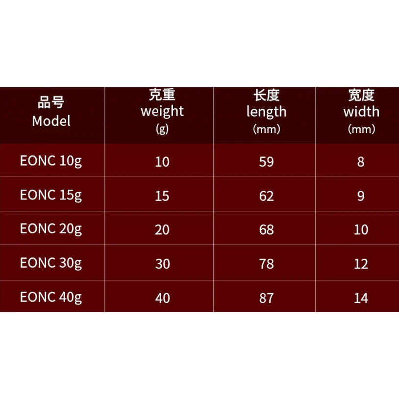 CRIZZT CASTING METAL JIG JE156_EONC