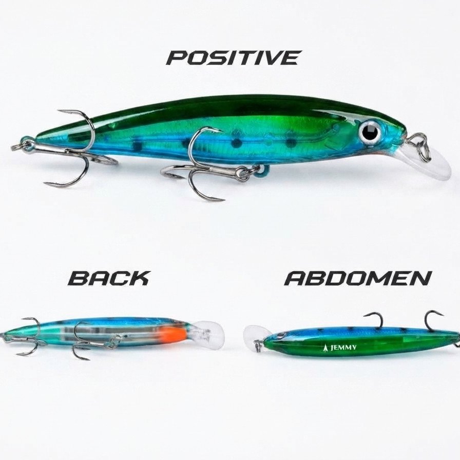 JEMMY Minnow Laser Skin 11cm 13g - MN231