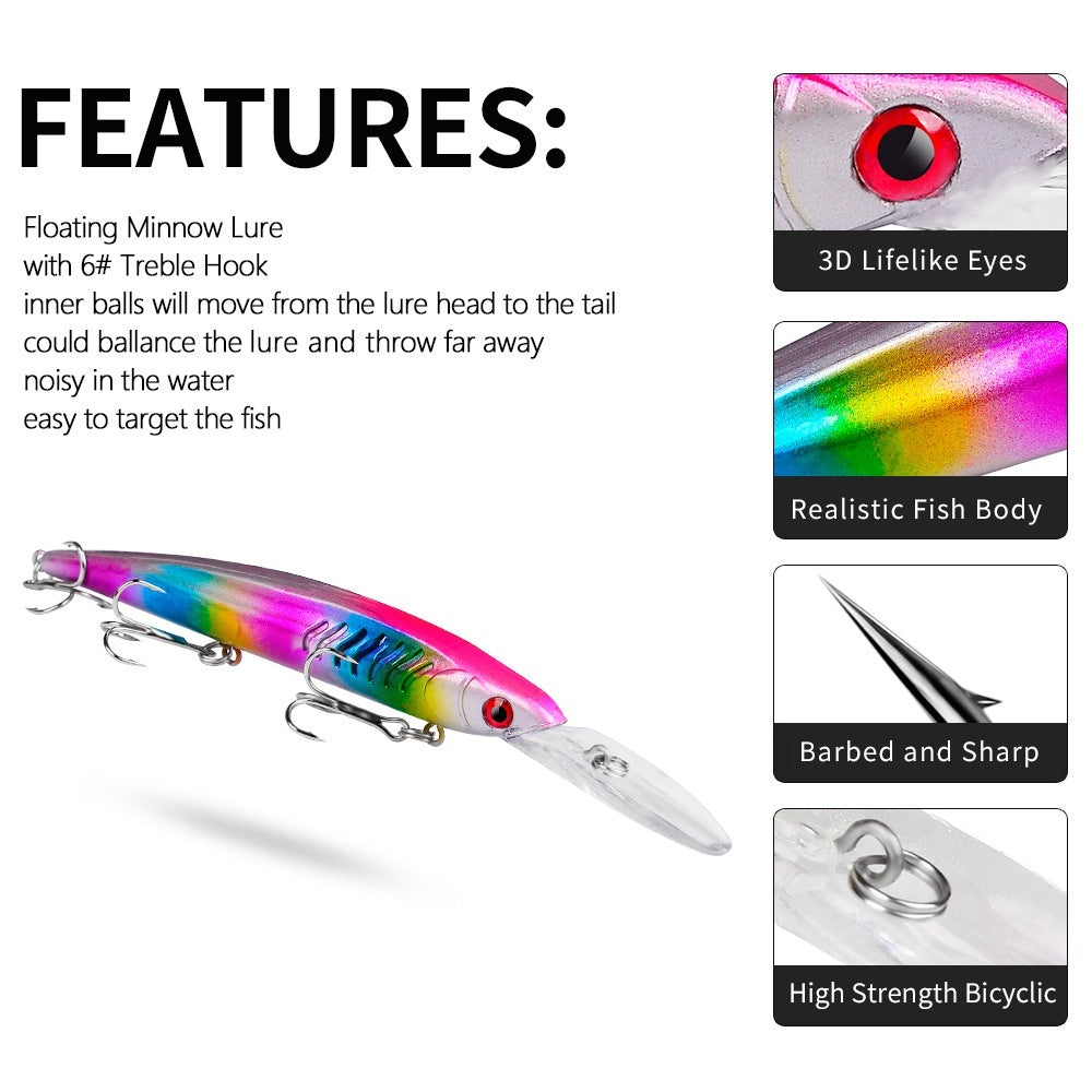 Proberos Minnow Floating DW1302 15cm 13g - MN062