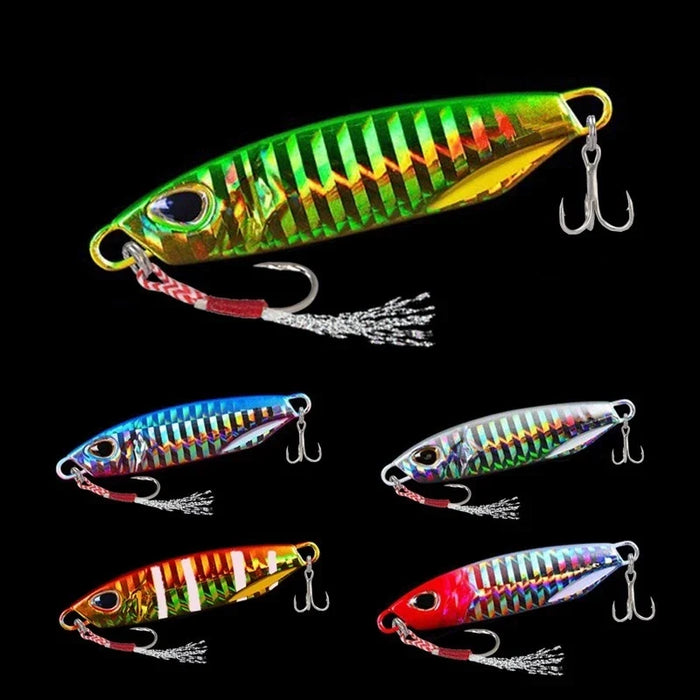 Umpan Pancing Lure Killer Metal Jig Double Hook MJ009