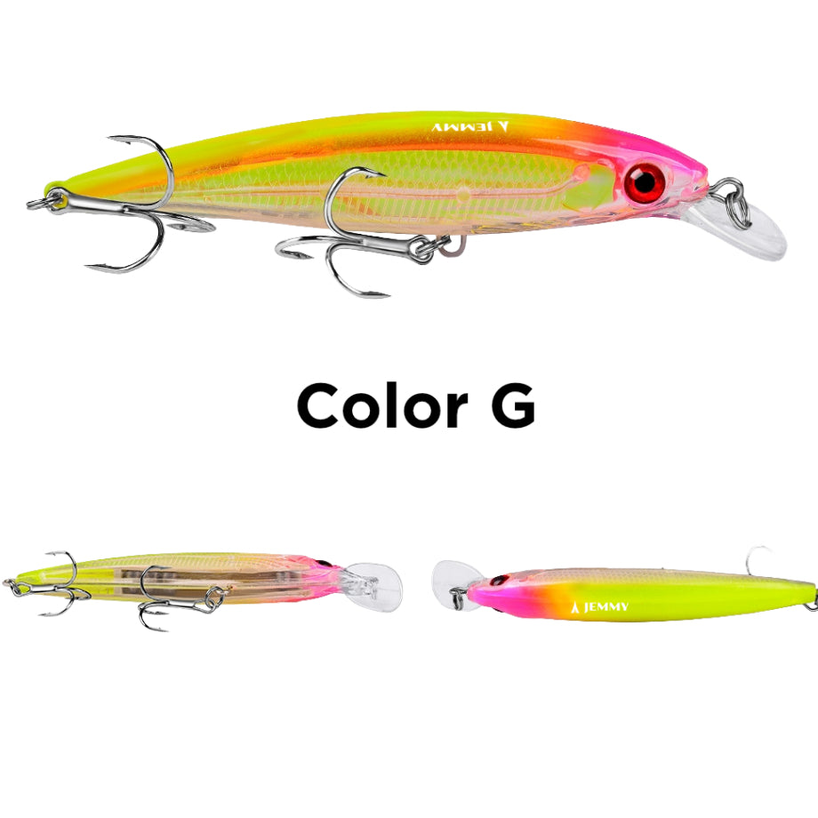JEMMY Minnow Laser Skin 11cm 13g - MN231