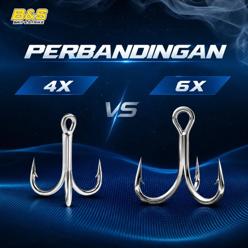 Treble Hook JEMMY 6XSTRONG KUP029