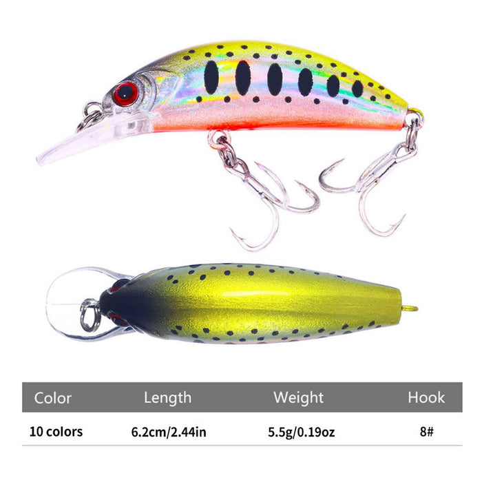 HENGJIA Minnow Crank Tiger UL 6cm 5.5g - MN197