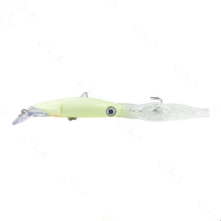 Umpan Lure Trolling Luminous Squid Bentuk Cumi 14cm 40g KUP072