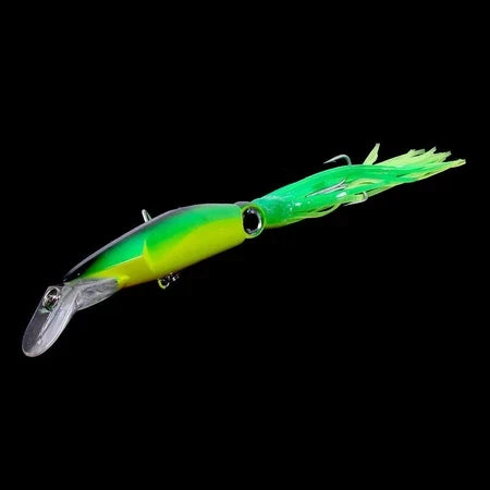 Umpan Lure Trolling Luminous Squid Bentuk Cumi 14cm 40g KUP072