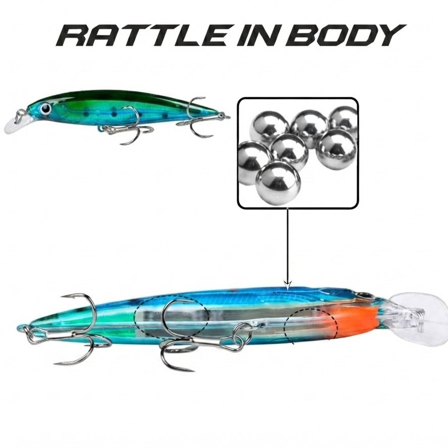 JEMMY Minnow Laser Skin 11cm 13g - MN231