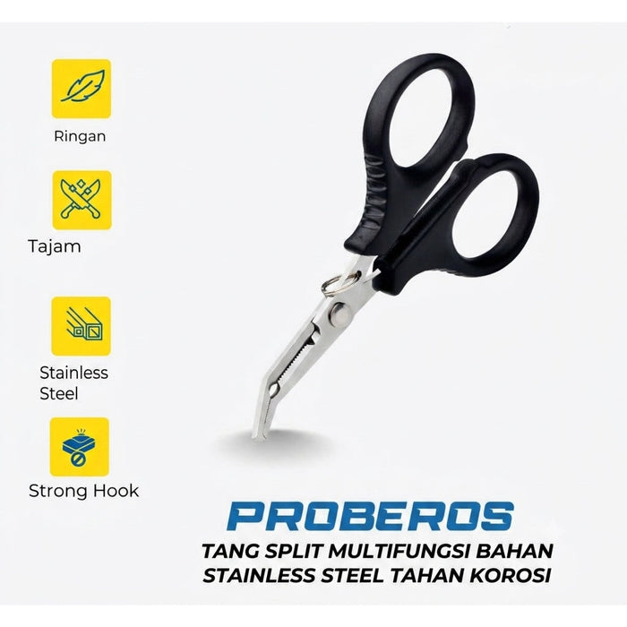 PROBEROS Tang split multifungsi bahan stainless steel  TP002