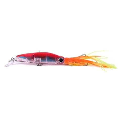 Umpan Lure Trolling Luminous Squid Bentuk Cumi 14cm 40g KUP072