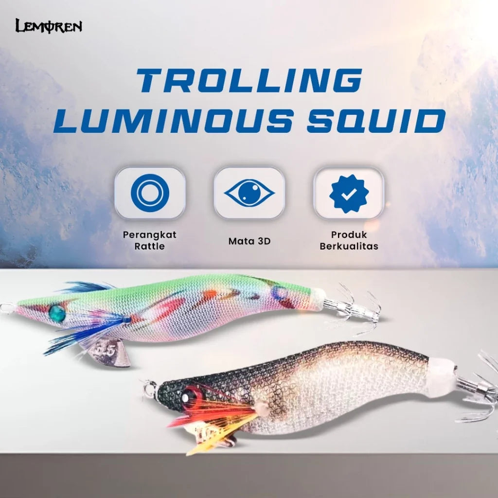 Umpan Pancing Lure Egi Udang Squid Hook LE020