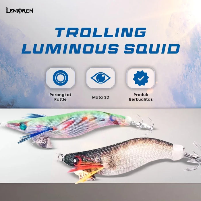 Umpan Pancing Lure Egi Udang Squid Hook LE020