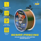 Senar Pancing 220m 100% Nylon INVISIBLE Kuat Anti Kriting SP015