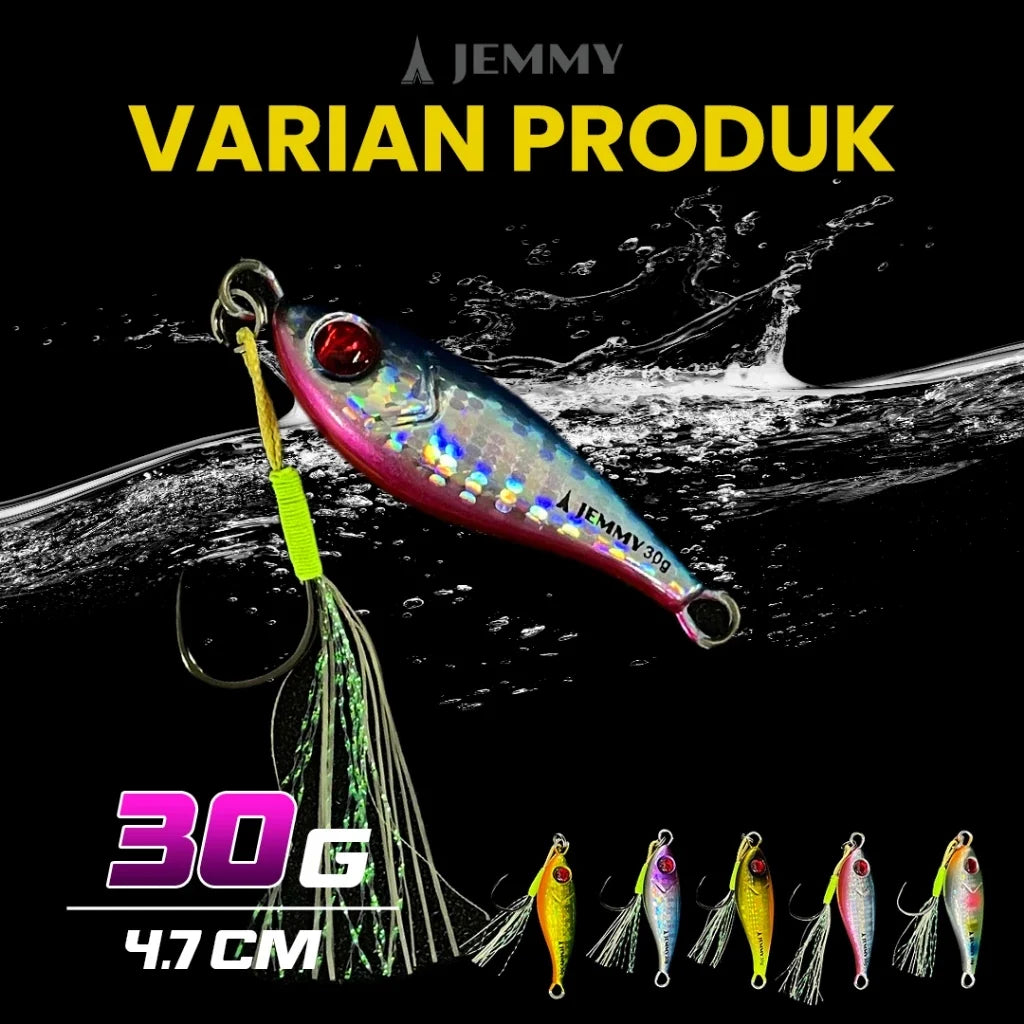 METAL JIG 3D PAINTING HOOK SUPER STRONG MJ100